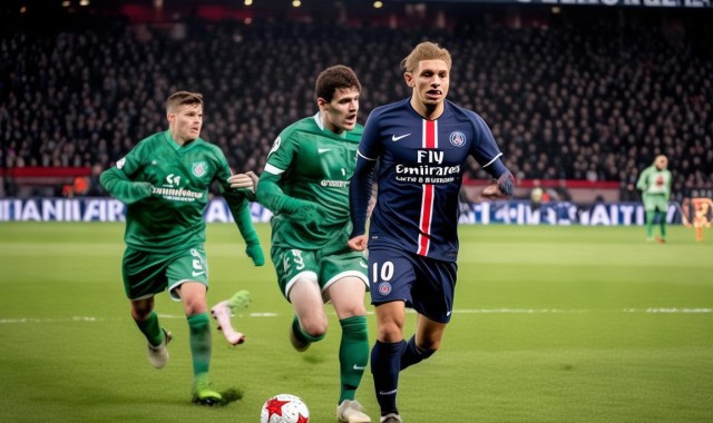 法国联赛：里尔与巴黎圣日耳曼的较量